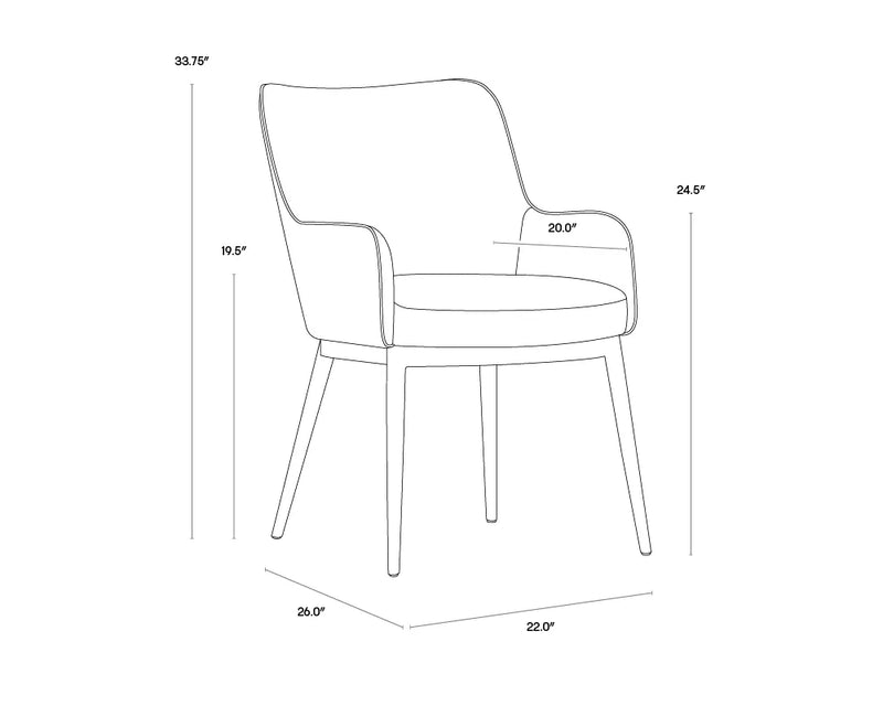 Franklin Dining Armchair