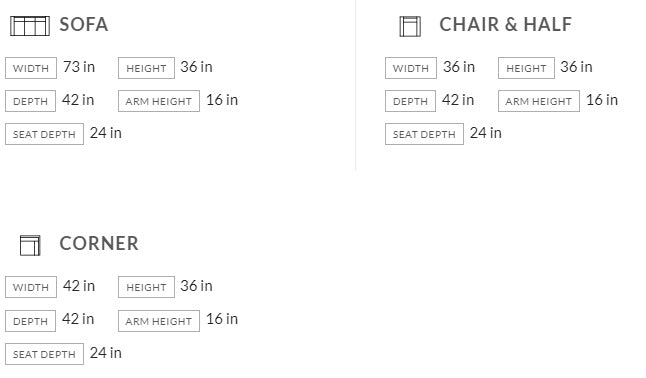 Sabbia Sectional Sofa