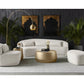 Soraya Swivel Armless Chair