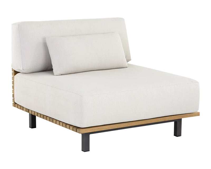 Geneve Modular Armless Outdoor Chair