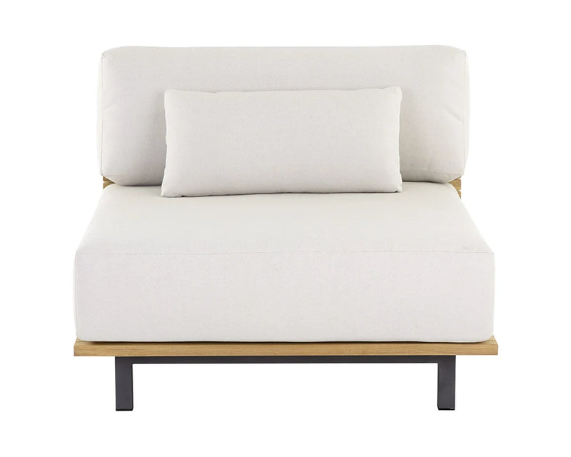 Geneve Modular Armless Outdoor Chair
