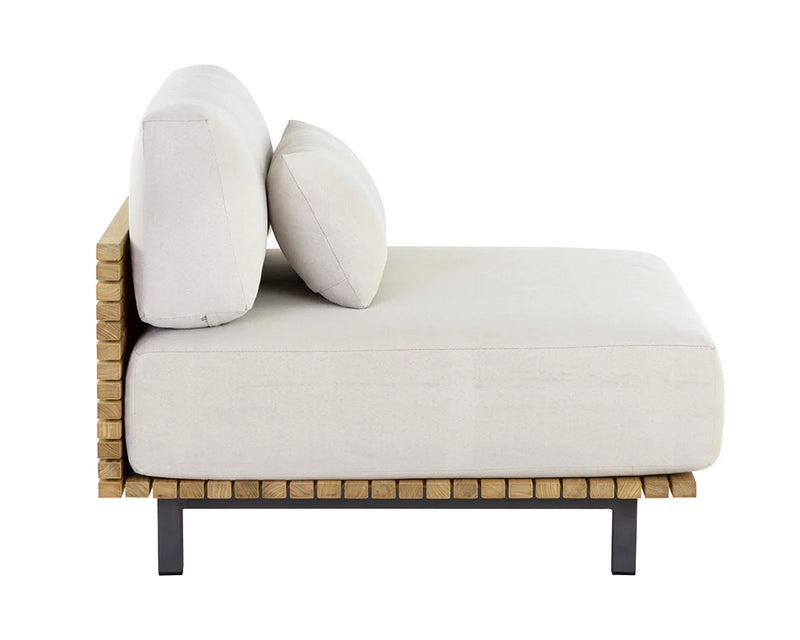 Geneve Modular Armless Outdoor Chair