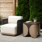 Ravenna Swivel Outdoor Armchair