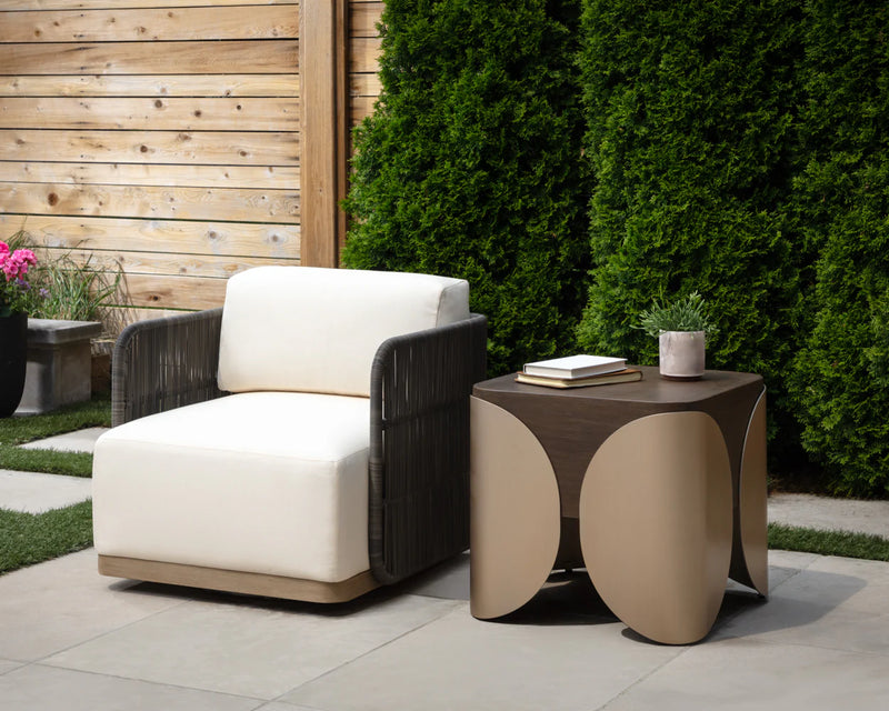 Ravenna Swivel Outdoor Armchair