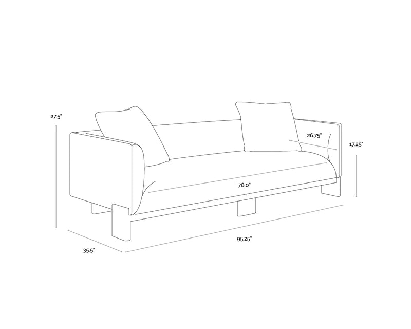 Anwa Sofa - Fabric