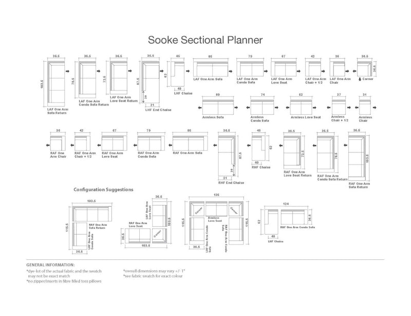 Sooke Sectional Sofa
