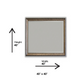 Gold Mirror- Square