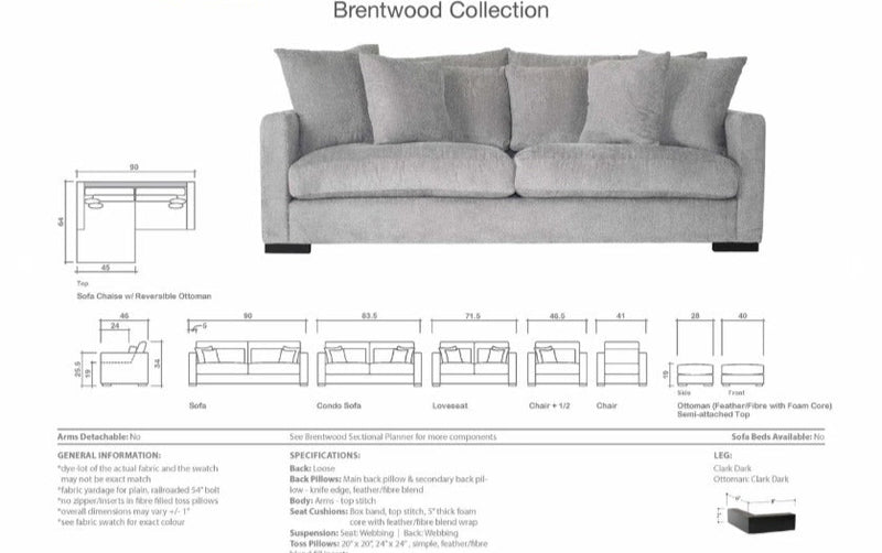 Brentwood Sectional Sofa