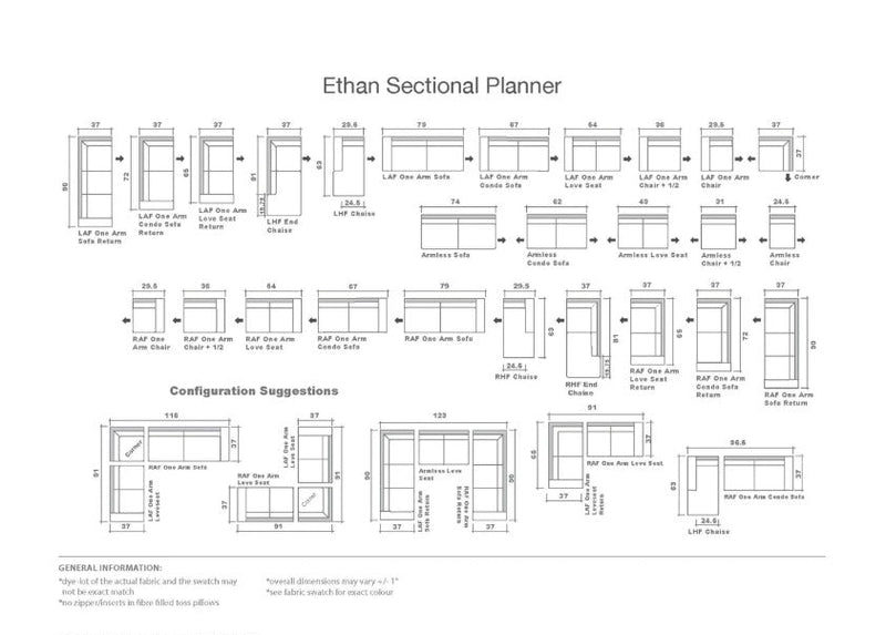 Ethan Sectional Sofa