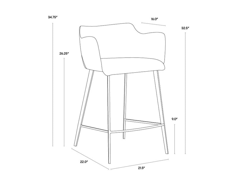 GRIFFIN COUNTER STOOL