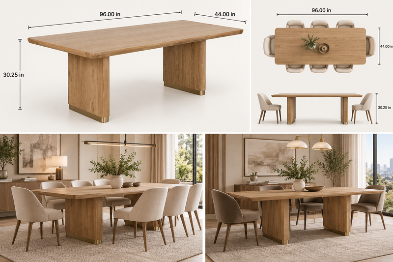 Kalla Dining Table - 96"