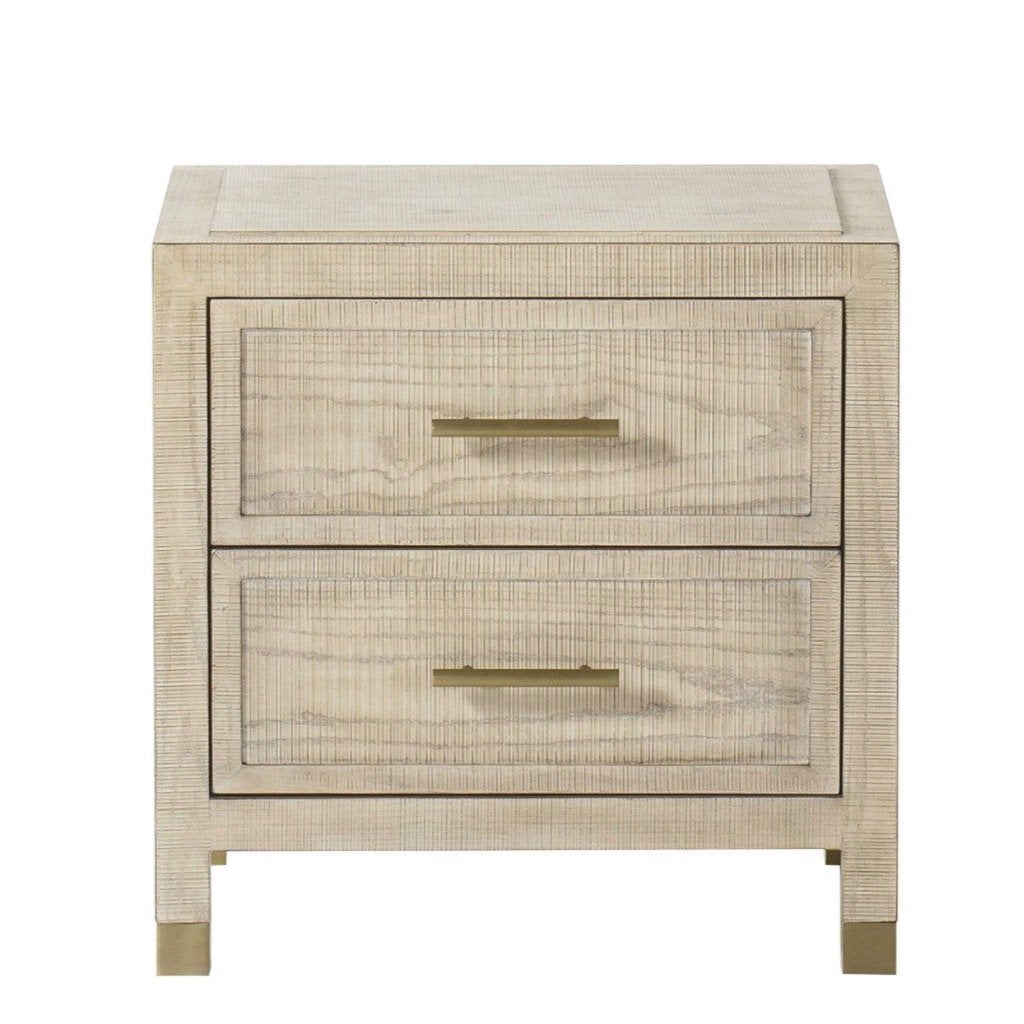 RAFFLES NIGHTSTAND - 2 DRAWERS