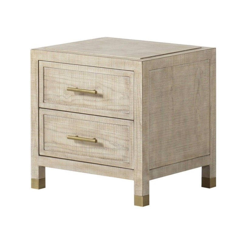 RAFFLES NIGHTSTAND - 2 DRAWERS