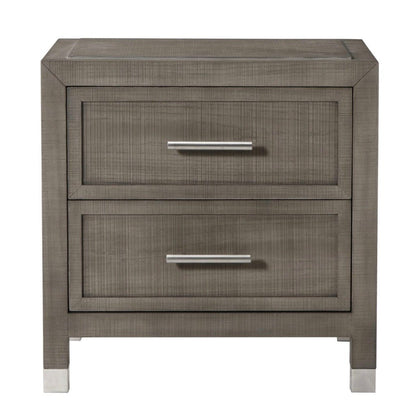 RAFFLES NIGHTSTAND - 2 DRAWERS