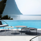 Aria Round Outdoor End Table Small