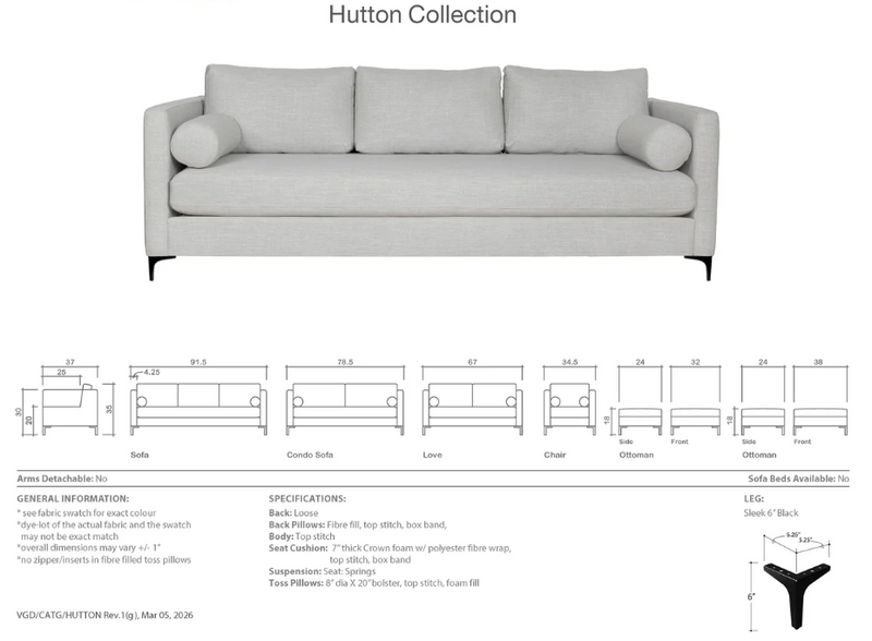 Hutton Sofa
