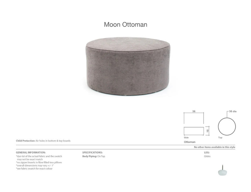 Moon Ottomans