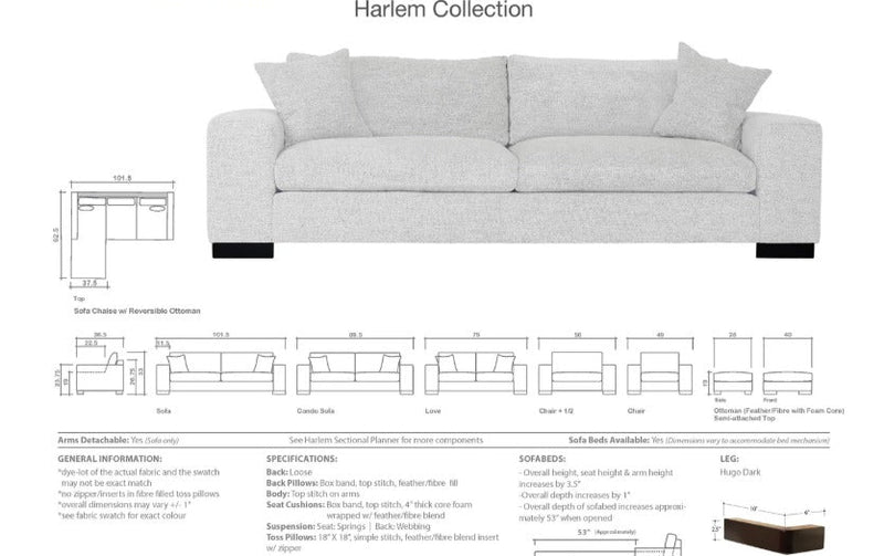 Harlem Sectional Sofa
